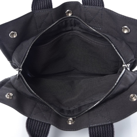 HERMES Hermes Air Line PM Women's Canvas Tote Bag EXCELLENT CONDITION - Picture 13 of 16